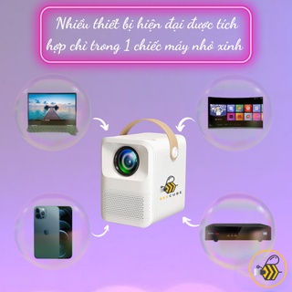 Máy Chiếu Mini BeeCube Chính Hãng, Full HD 1080 Hệ điều hành Android - Bảo Hành 12 Tháng