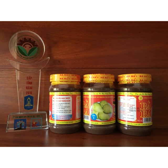 Mắm Ruốc Bà Ba cóc xoài ❎❎❎❎ 400gr