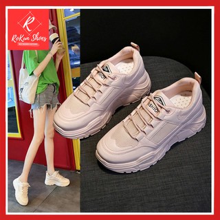 Giày thể thao nữ 💖FREESHIP💖 Giày Thể Thao Nữ Bán Chạy Nhất 2019 Tăng Chiều Cao 3-5cm Siêu Bền