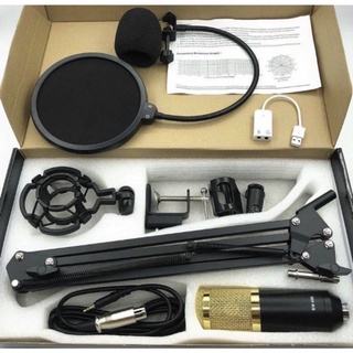 Mic thu âm bm 800 & soudcard v8 plus.