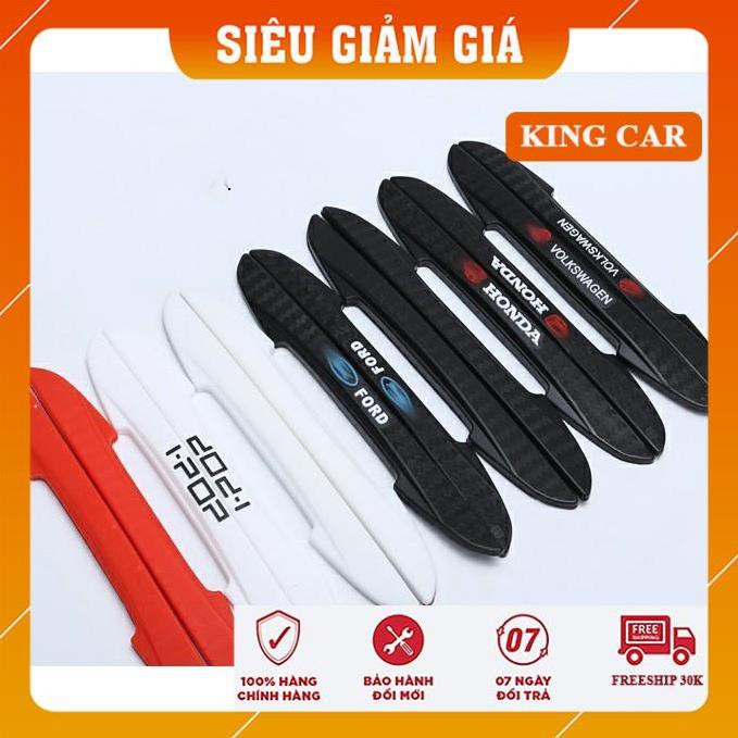 Nẹp cửa xe ô tô, bộ 4 nẹp chống va đập cửa ô tô có in logo theo hãng xe (có cả trơn) - Shop KingCar