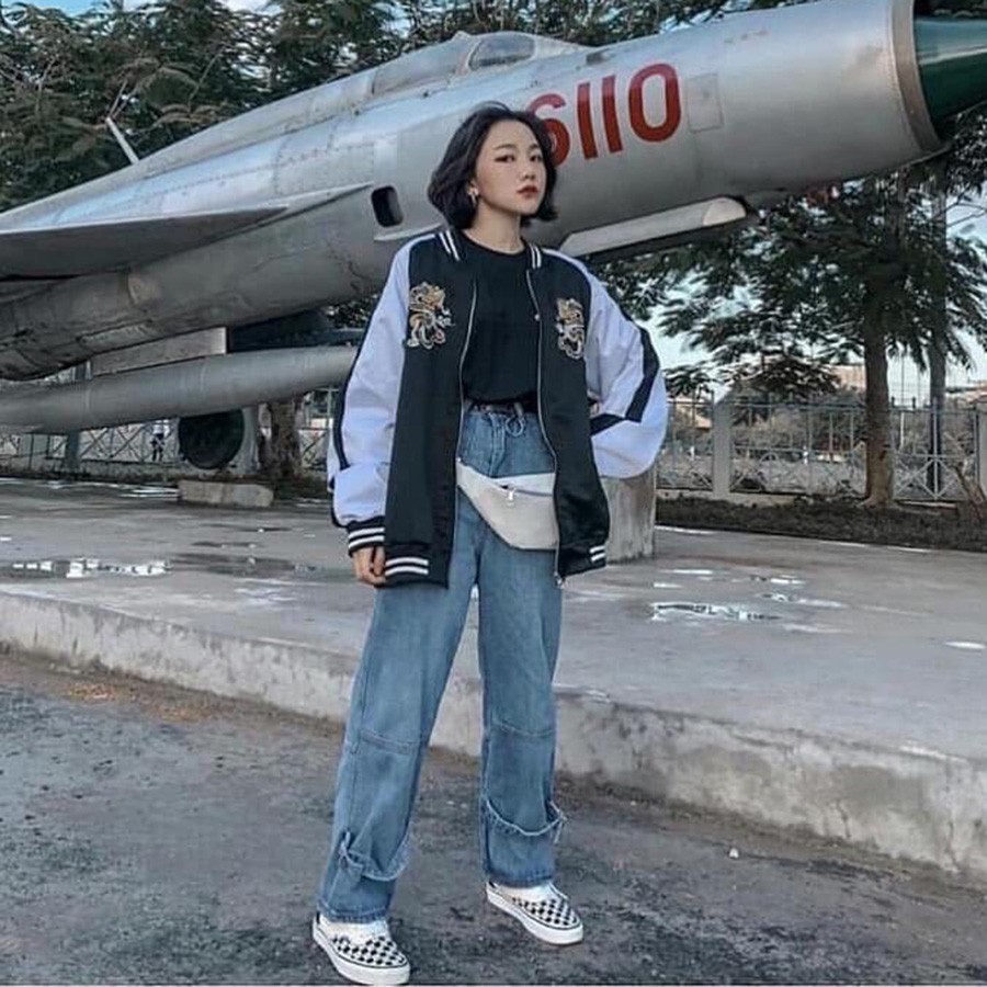 ÁO KHOÁC DÙ Bomber Dragon (M910 - In Rồng - Kèm Ảnh Thật) (KHOÁT STORE) | BigBuy360 - bigbuy360.vn