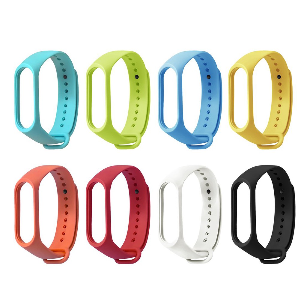 Vòng đeo tay TPE thay thế màu trơn cho Xiaomi Mi Band 3 | BigBuy360 - bigbuy360.vn