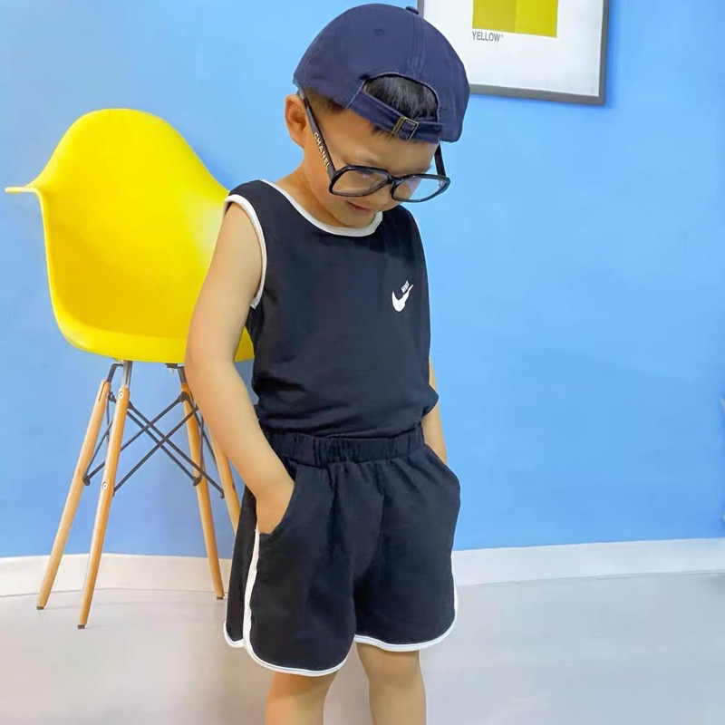 KÈM ẢNH THẬTSet bộ Nike thông hơi cho bé