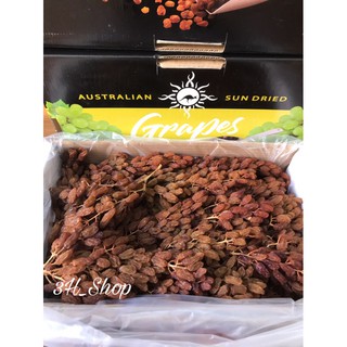 Nho khô nguyên cành hộp 500g - Úc