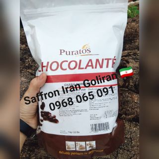 Bịch 1kg Socola đen Puratos - 65% 75%