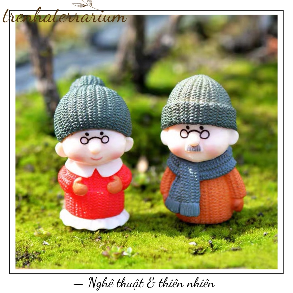 Tiểu cảnh cặp ông bà terrarium cực đáng yêu nhaaa!!