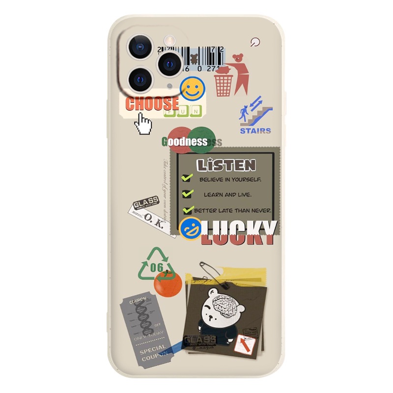 ỐP LƯNG IPHONE  Lucky ốp iphone 12 pro/13pro/13promax/7/7+/8/8+/X/XS/XSM/11/11PMROMAX tr324