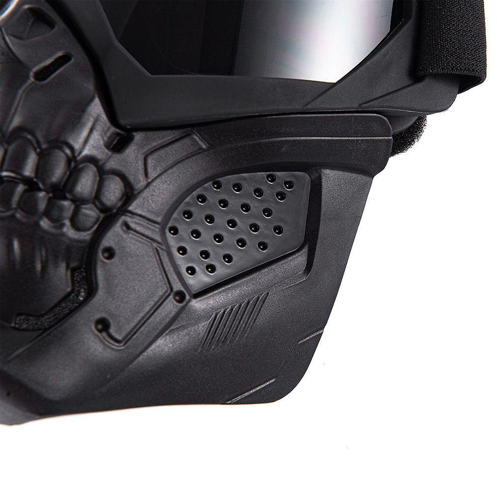 Osier1 Kính Bảo Vệ Mắt Khi Lái Xe Máy Ngoài Trời Họa Tiết Đầu Lâu Mới