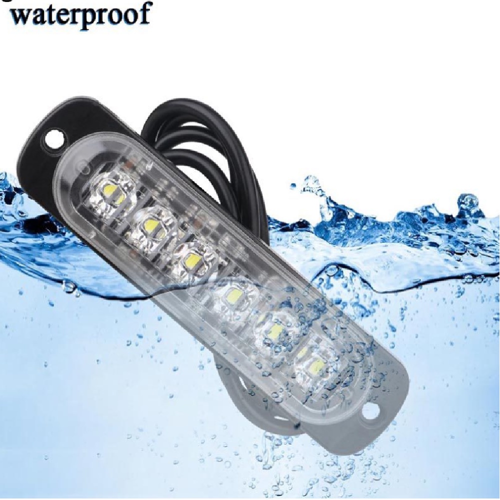 Đèn LED 6 Bóng 12V Chống Nước Công Suất Cao Cho Xe Tải
