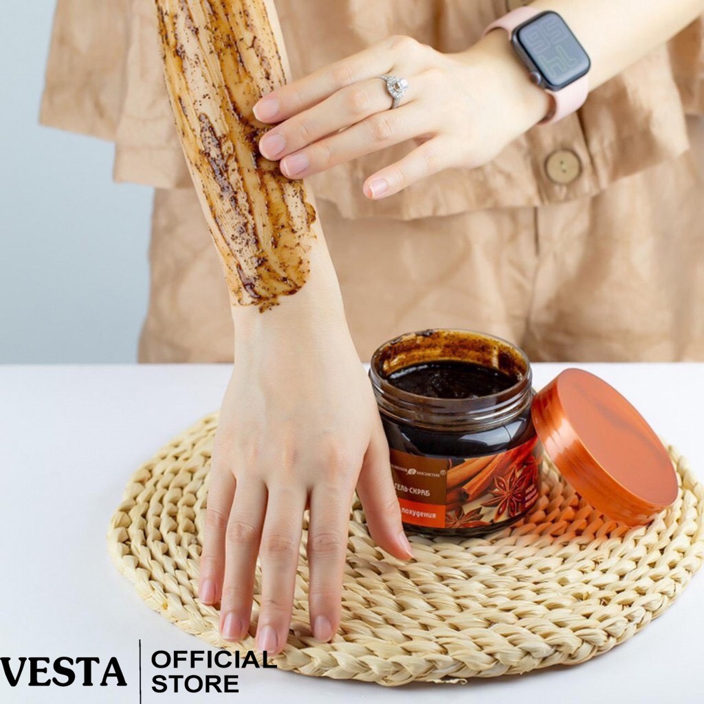 Tẩy Da Chết ☘𝑭𝒓𝒆𝒆𝒔𝒉𝒊𝒑☘ Tẩy Tế Bào Chết Toàn Thân Exclusive Belarus Chiết Xuất Quế Hồi & Cafe (380ml) | BigBuy360 - bigbuy360.vn