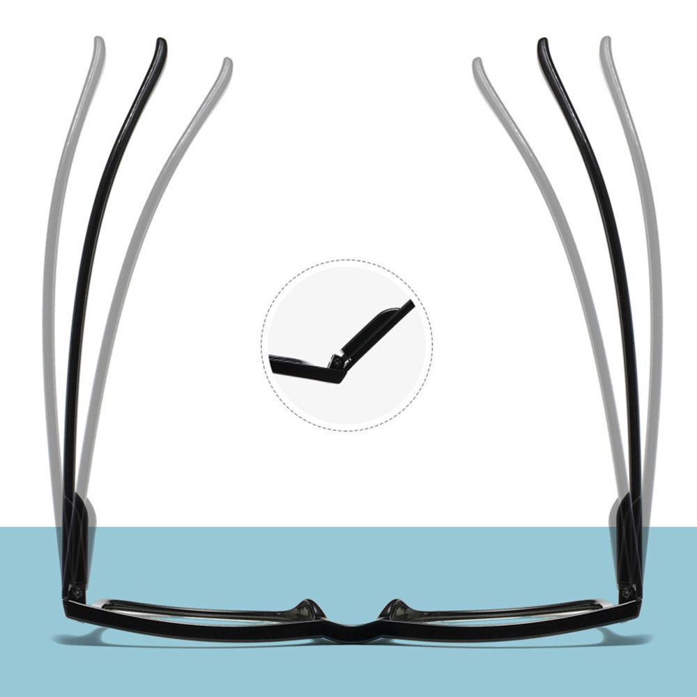 Mắt kính đọc sách chống tia UV siêu nhẹ trong suốt nhiều màu thời trang cho nam và nữ