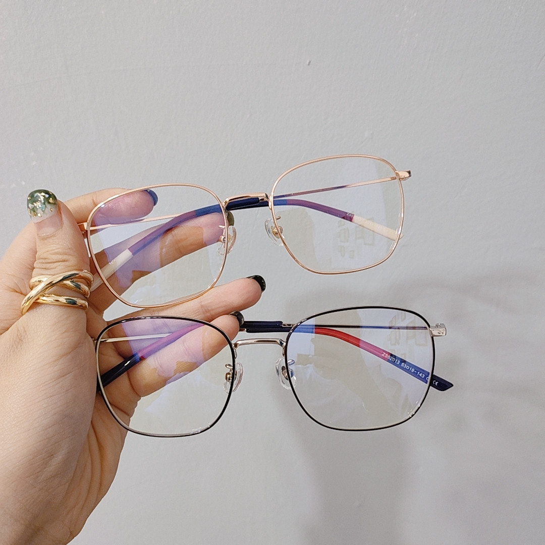 Mắt kính gọng tròn chống tia bức xạ/ ánh sáng xanh máy tính phong cách Hàn Quốc cổ điển | BigBuy360 - bigbuy360.vn