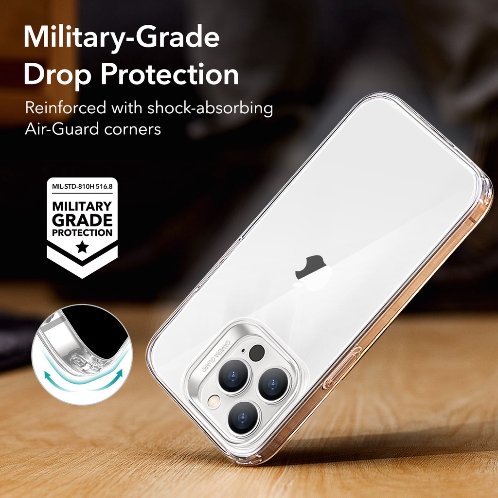 ESR Ốp Điện Thoại Silicon TPU Trong Suốt Chống Sốc Cho iPhone14 / iPhone 14Plus / iPhone 14 Pro / iPhone 14 Promax