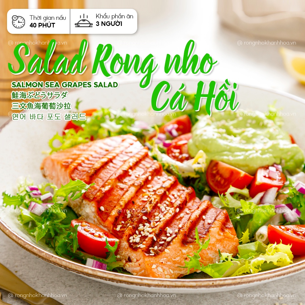 Rong nho tách nước KHÁNH HÒA  túi 25G giảm cân an toàn đẹp da ngừa ung thư - Bảo Dung Food