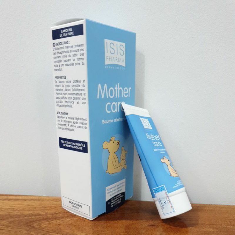 Mother care isis pharma - Kem dưỡng ẩm môi, trị nứt núm vú