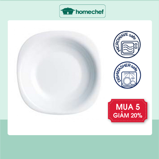 Đĩa sứ thủy tinh sâu lòng Carine D2368/L5406 - 21cm