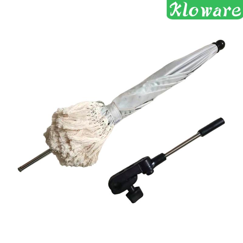 Dù Che Mưa Nắng Có Kẹp Gắn Xe Đẩy Em Bé
