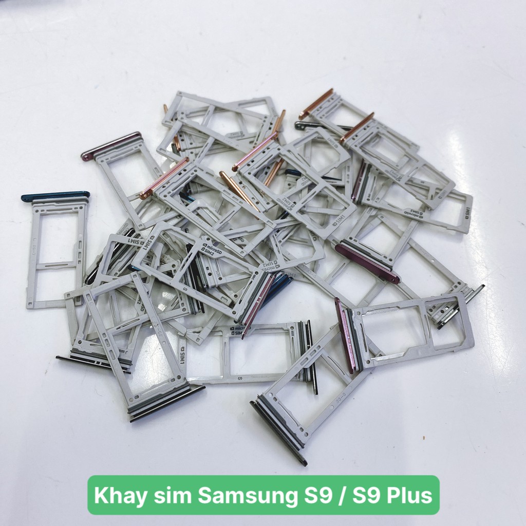 Khay 2 sim, khay đựng 2 sim Samsung S9 S9 Plus ( S9+) SM-G960 SM-G965 độ 2 sim hàng chất lượng bao đổi trả