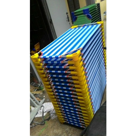 Mặt lưới giường lưới chân vuông 1m2 x 60cm, chân tròn 1m2 x 55cm