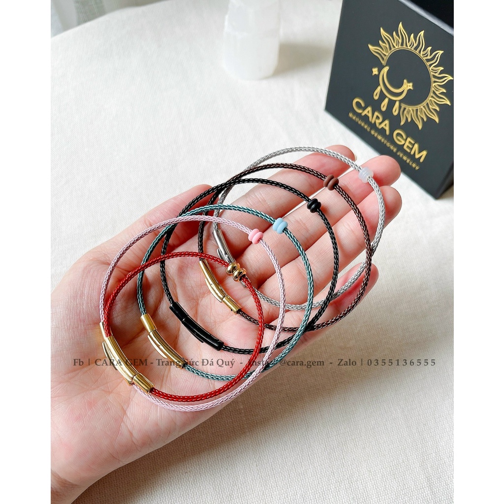 Bộ dây vòng tay kim loại siêu bền SP150 CARA GEM