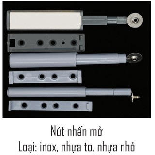 Nút nhấn mở cánh tủ có nam châm hít