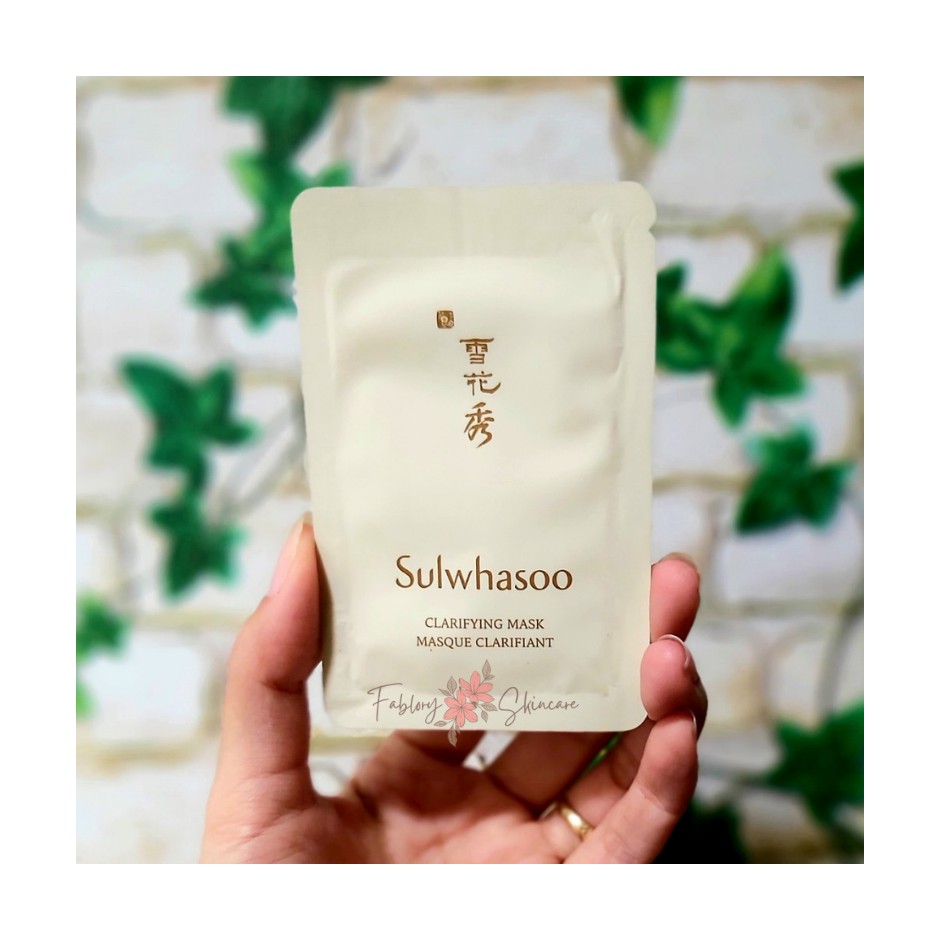 NẠ LỘT SULWHASOO CLARIFYING MASK EX (DẠNG GÓI) - DATE 2023