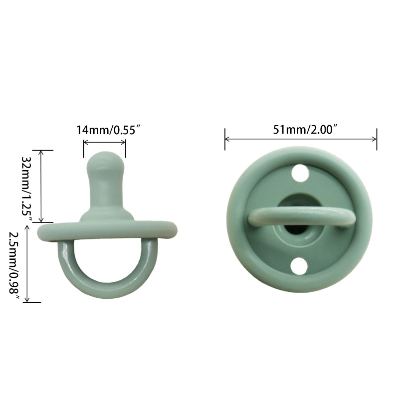 Núm Ti Giả Bằng Silicone Không BPA Giúp Giảm Đau Răng Cho Bé