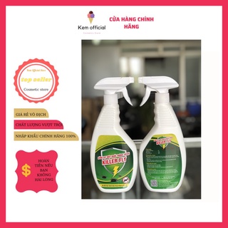 Bình xịt ruồi thông minh killer fly 500ml hiệu quả an toàn sinh học không độc hại không mùi