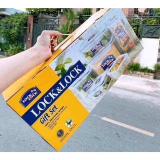 Bộ 6 hộp nhựa Lock&Lock