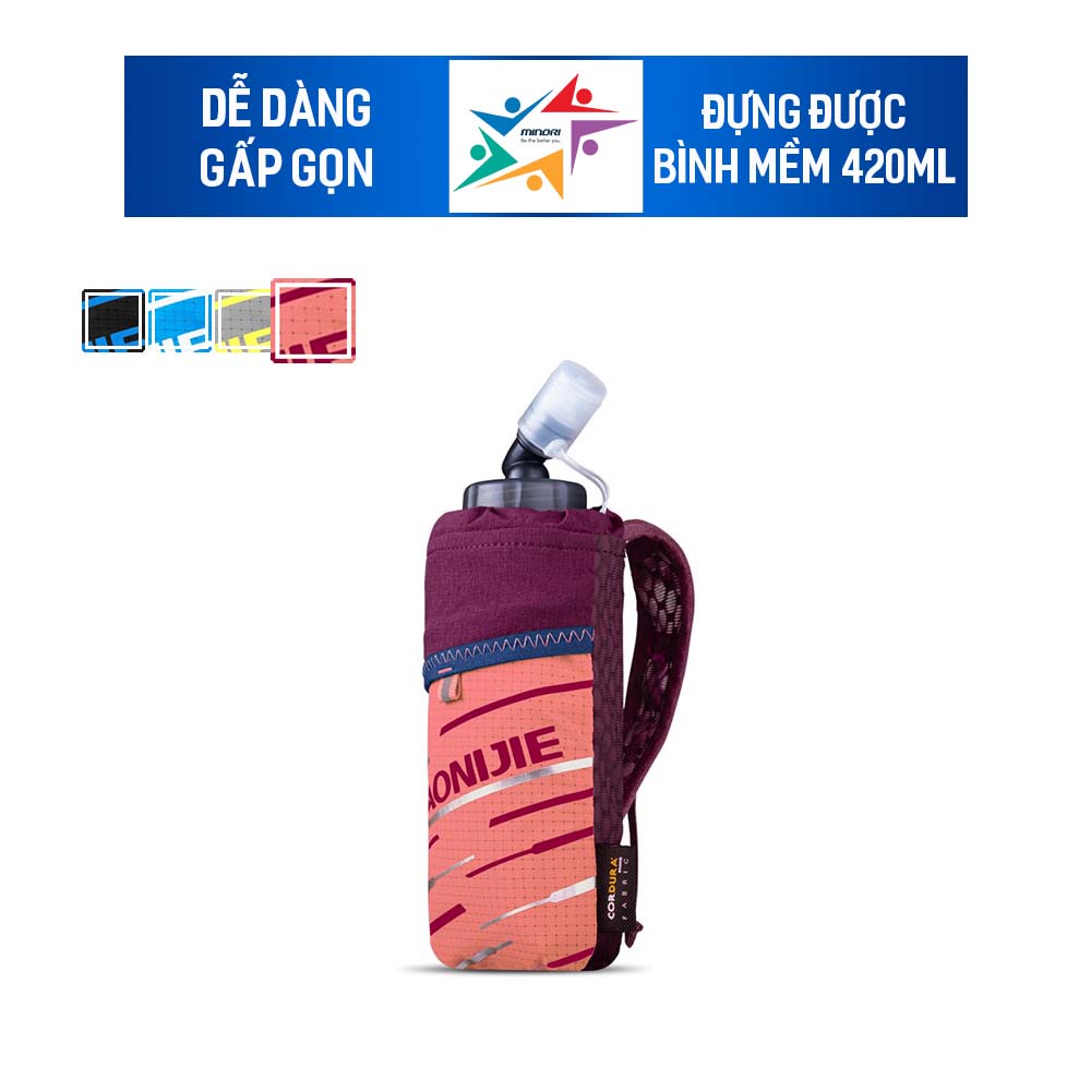 Túi Đựng Bình Nước Mềm Thể Thao Cầm Tay Chạy Bộ Leo Núi Đạp Xe Trekking Aonijie A7102S