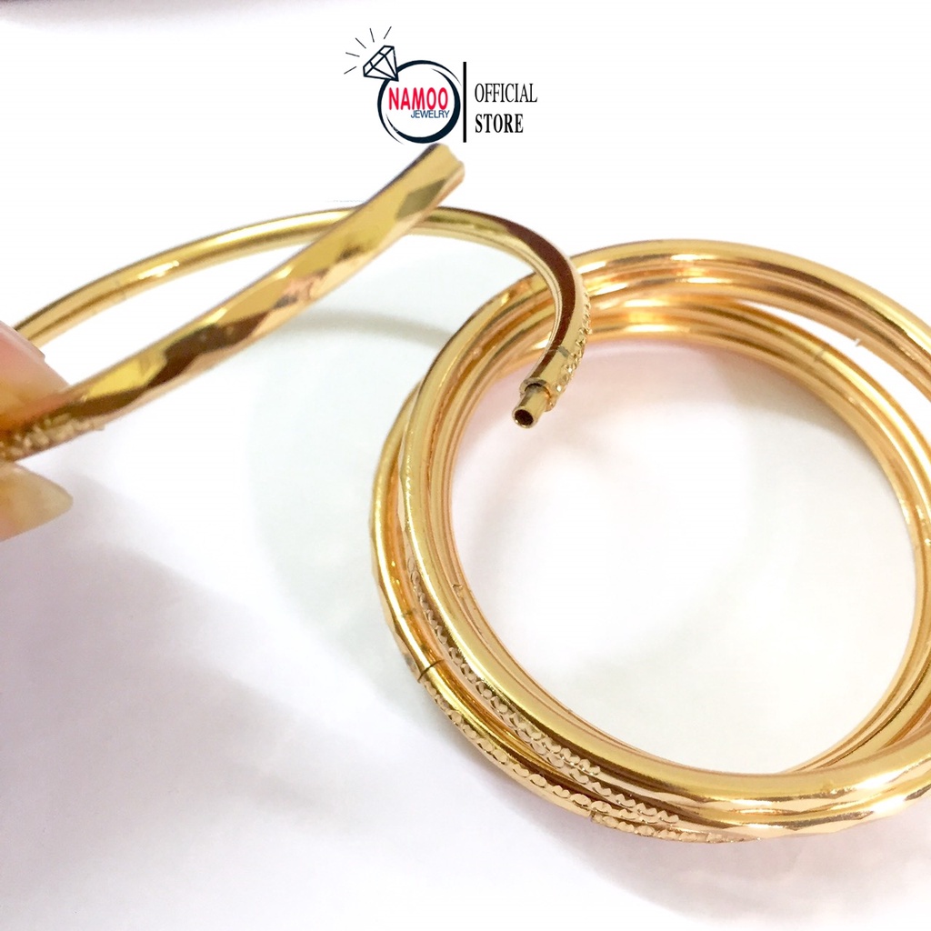 Bộ Vòng Tay Ximen Nữ L121 7 Chiếc Màu Tây Namoo Jewelry