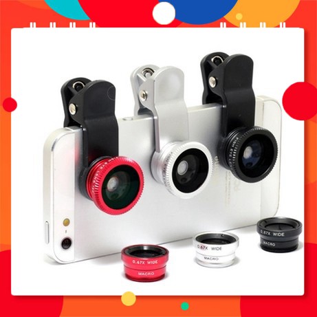 Bộ 3 Lens hỗ trợ chụp hình Q001 [Shop Nhớ Thương]