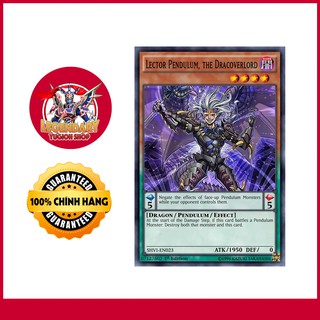 [Thẻ Bài Yugioh Chính Hãng] Lector Pendulum, The Dracoverlord