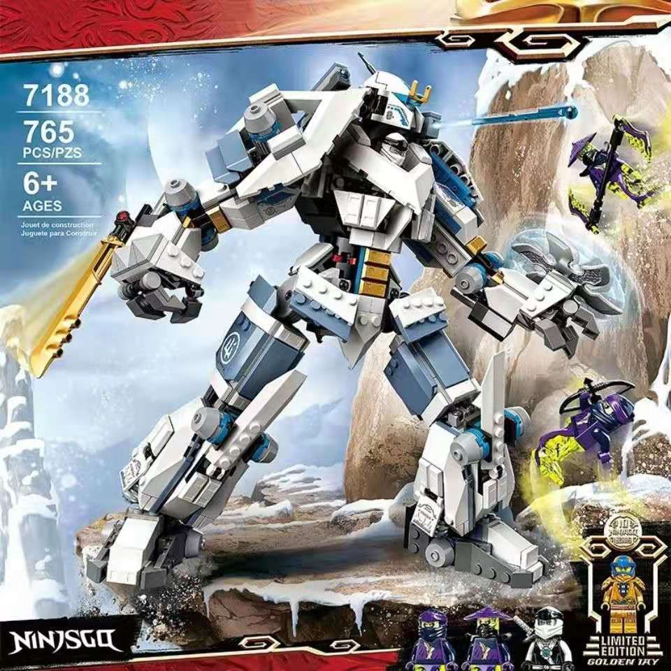 Đồ chơi Lắp ráp Mô hình Ninjago City Zane's Titan Mech Battle 7188