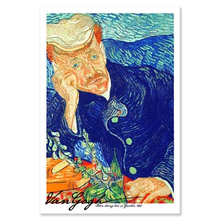 Postcard Chân dung bác sĩ Gachet – Cá Chép