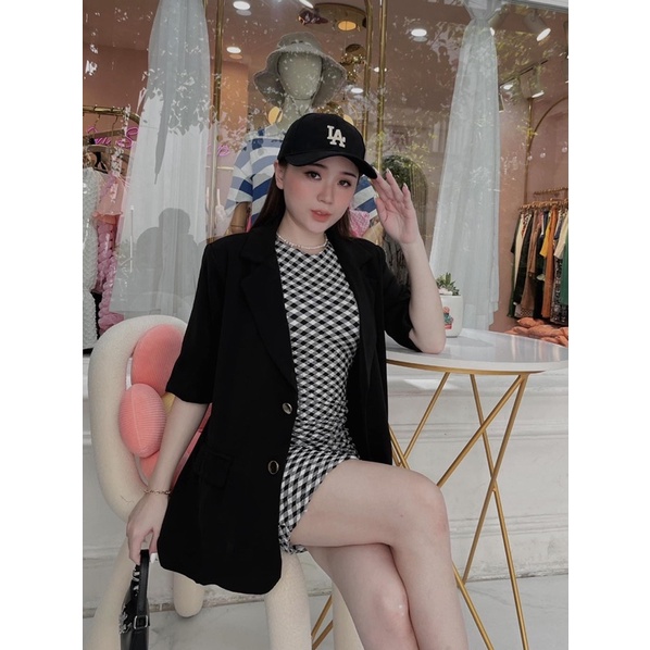Áo Khoác Vest Blazer