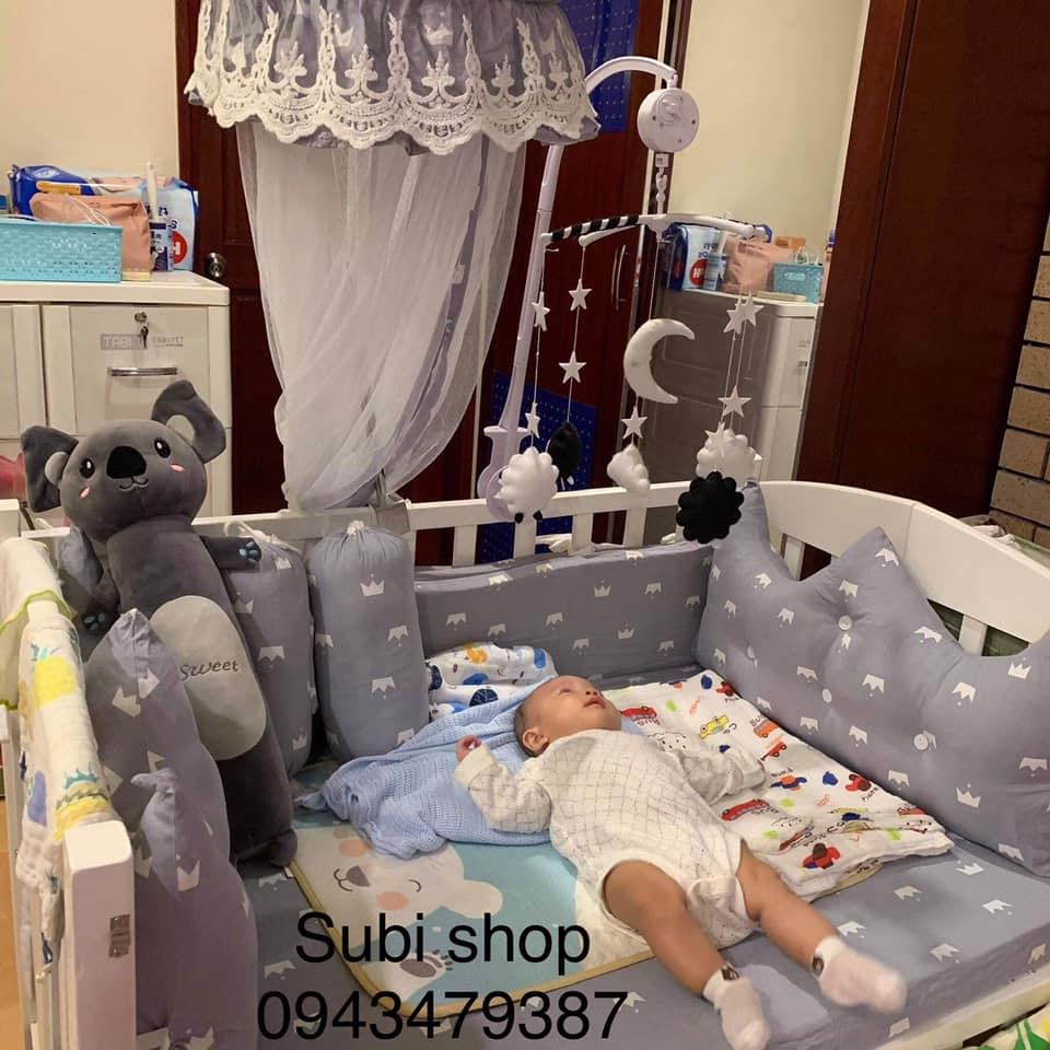 Combo quây ga cũi ảnh thật 100%- vải thô lụa 100% cotton- có khóa tháo vỏ giặt riêng- hàng giá tận kho handmade