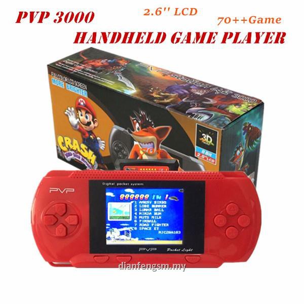 Máy Chơi Game Cầm Tay Pvp Station Light 3000 Trò Chơi Psp Phong Cách Retro