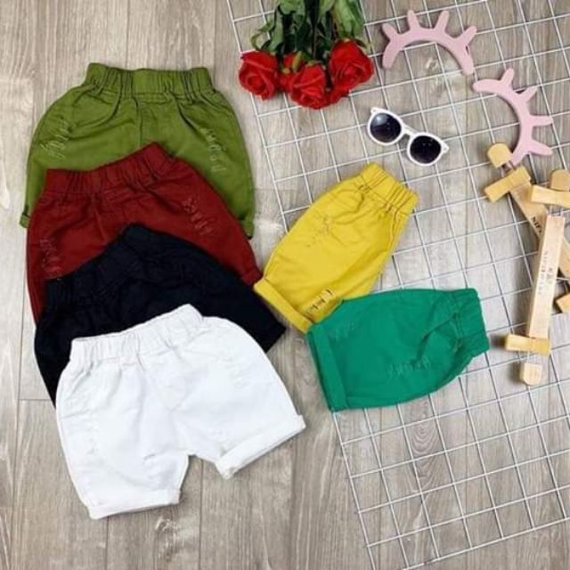 Quần kaki nhiều màu bé trai 8_18kg