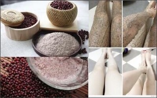Bột đậu đỏ nguyên chất nhà làm