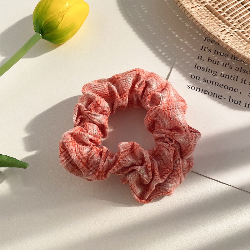 Thun cột tóc co giãn thiết kế đơn giản dễ thương dành cho bé gái