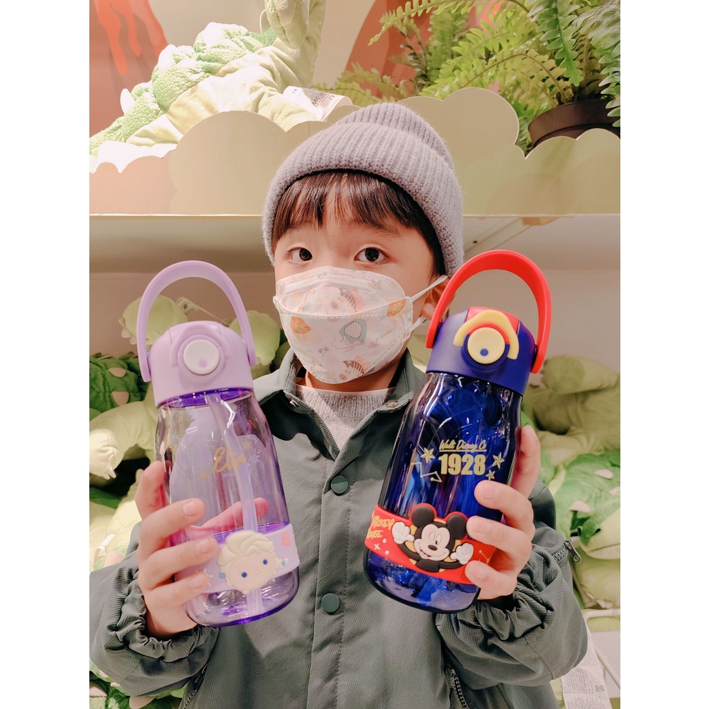 Disney Bình Nước Di Động Họa Tiết Frozen Phong Cách Mùa Hè Kiểu Mới 765