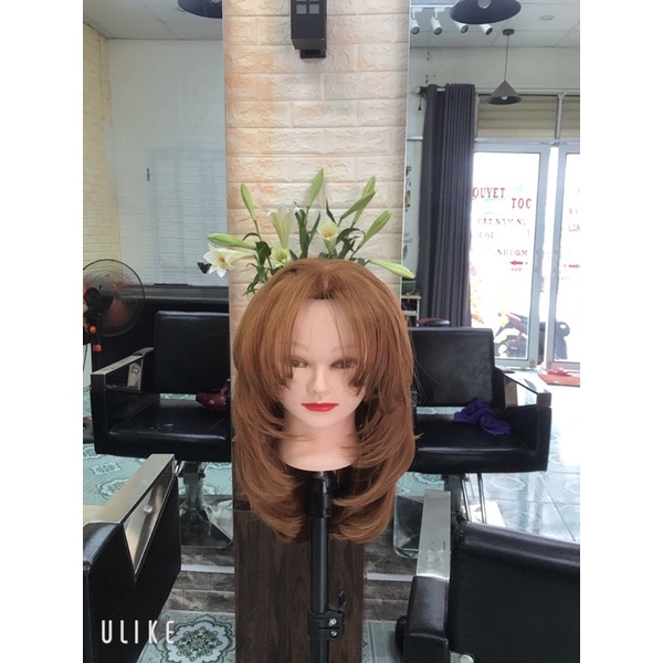 Đầu Mancanh chịu nhiệt nhẹ tóc dài lên được trục uốn nóng