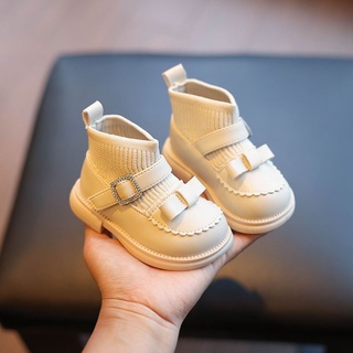 Giày Bốt Thu Đông Cho Bé Gái Từ 1-3 Tuổi