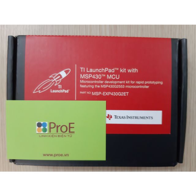 Kit MSP430 LaunchPad MSP-EXP430G2ET