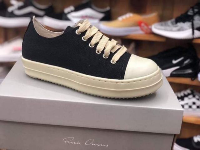 GIÀY THỂ THAO SNEAKER RICK OWEN ĐẾ THƠM VANI