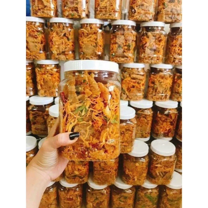 Cơm cháy lắc khô gà Hộp 500gr  TỪ ĐƠN 50K,  Hàng ngon nhà làm