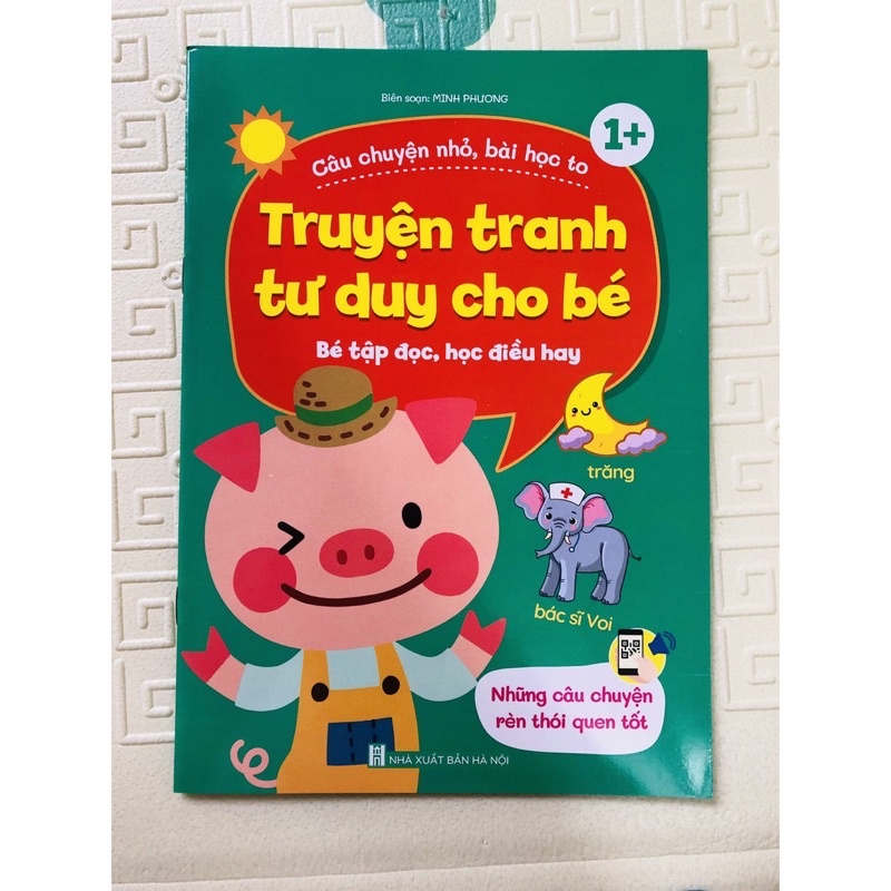 Sách - Combo Truyện Tranh Tư Duy Cho Bé 1-6 tuổi (8 cuốn)