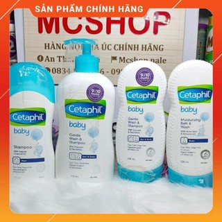 Trọn Bộ Cetaphil Baby (Úc Chính Hãng)